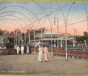 af2624 - URUGUAY - VINTAGE POSTCARD - MONTEVIDEO - Playa Capurro
