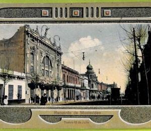 af2629 - URUGUAY - VINTAGE POSTCARD - MONTEVIDEO - 1912