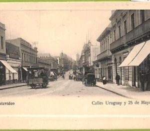 af2631 - URUGUAY - VINTAGE POSTCARD - MONTEVIDEO