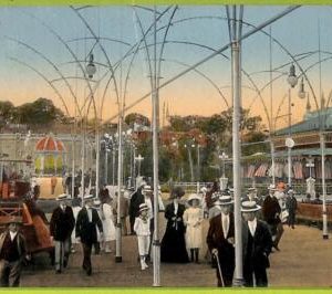 af2647 - URUGUAY - VINTAGE POSTCARD - MONTEVIDEO -  Playa Capurro