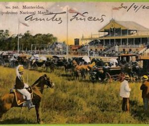 af2593 - URUGUAY - VINTAGE POSTCARD - MONTEVIDEO - 1910