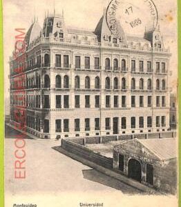 af2576 - URUGUAY - VINTAGE POSTCARD - MONTEVIDEO - 1905