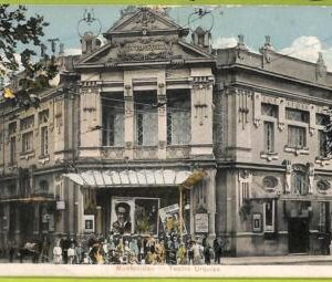 af2655 - URUGUAY - VINTAGE POSTCARD - MONTEVIDEO - Teatro Urquiza