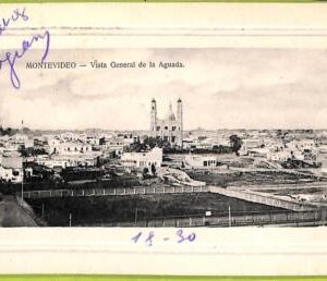 af2683  - URUGUAY - VINTAGE POSTCARD - MONTEVIDEO - 1908
