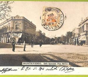 af2612 - URUGUAY - VINTAGE POSTCARD - MONTEVIDEO - 1904