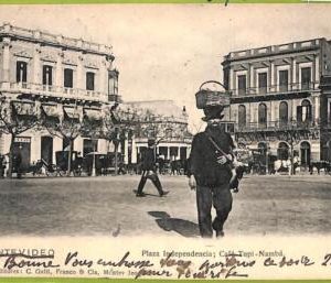 af2670  - URUGUAY - VINTAGE POSTCARD - MONTEVIDEO - 1905