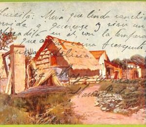 af2736 - URUGUAY - VINTAGE POSTCARD - Rancho - 1901