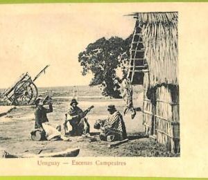 af2738 - URUGUAY - VINTAGE POSTCARD - Ethnic - 1901