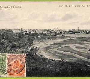 af2751 - URUGUAY - VINTAGE POSTCARD - Colonia - 1910