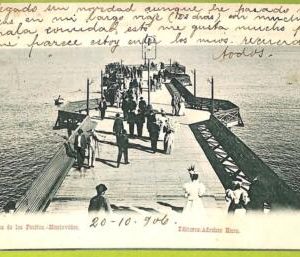 af2575 - URUGUAY - VINTAGE POSTCARD - MONTEVIDEO - 1906