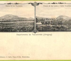 af2755 - URUGUAY - VINTAGE POSTCARD - Tacuarembó