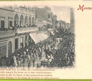af2701  - URUGUAY - VINTAGE POSTCARD - MONTEVIDEO