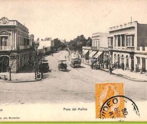 af2709 - URUGUAY - VINTAGE POSTCARD - MONTEVIDEO - 1906