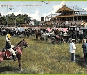 af2713 - URUGUAY - VINTAGE POSTCARD - MONTEVIDEO - Ipodromo Nacional Maronas