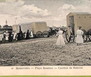 af2729 - URUGUAY - VINTAGE POSTCARD - MONTEVIDEO - Playa Ramirez