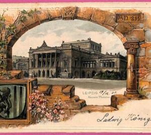 af8257 - Deutschland GERMANY - Ansichtskarten VINTAGE POSTCARD - Leipzig - 1901