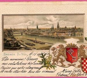 af8381 - Deutschland GERMANY - Ansichtskarten VINTAGE POSTCARD - Bremen - 1902