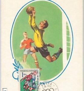 51294 - Czechoslovakia - MAXIMUM CARD - 1964 OLYMPIC GAMES in TOKYO: FOOTBALL