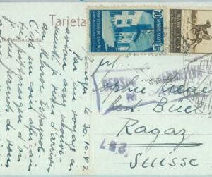 89632 - SPANISH MOROCCO Postal History - CENSORED Postcard to SWITZERLAND 1942