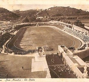 ab0707 - CARTOLINA D'EPOCA -ROMA Città : Foro Mussolini - Lo Stadio