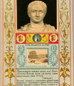 ab0347 - POSTAL VINTAGE - ROMA Ciudad: Tito Flavio