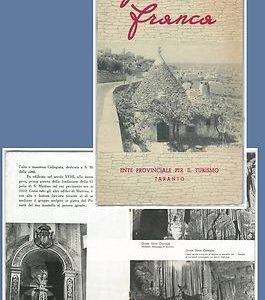 640401 - DEPLIANT TURISTICO d'Epoca - ANNI '30/'50 - MARTINA FRANCA Taranto