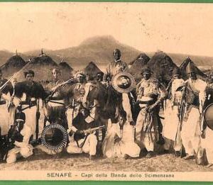 ah2417 - ERITREA -  VINTAGE POSTCARD  - Senafe - 1933 - Costumes,  ETHNIC