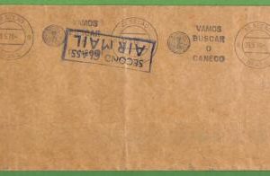 P1013 - BRAZIL - POSTAL HISTORY - FOOTBALL 1970 Postmark on COOK Is. cover 1970
