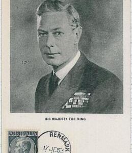 30223 - AUSTRALIA - POSTAL HISTORY - MAXIMUM CARD -1953 - ROYATY