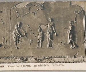ab0357 - VINTAGE POSTCARD - ROME City: Museum of the Baths