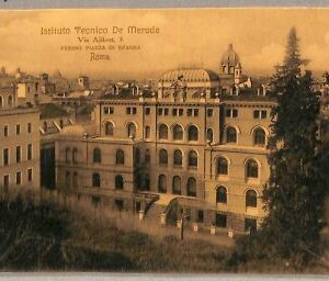 ab0343 - VINTAGE POSTCARD - ROME City: Istituto Tecnico de Merode
