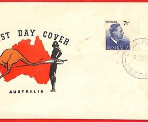 aa3735  - AUSTRALIA - POSTAL HISTORY - FDC Cover    1951   Royalty