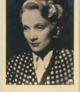 61961 - VINTAGE POSTCARD - CINEMA, Marlene Dietrich