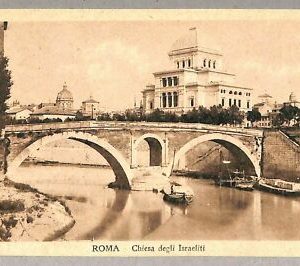 ab0488 - VINTAGE POSTKARTE - ROM Stadt: Kirche der Israeliten