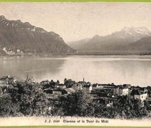 ad4153 - SWITZERLAND Schweitz - Ansichtskarten VINTAGE POSTCARD - Clarens - 1909