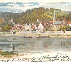 ab9025  - Ansichtskarten  POSTCARD - GERMANY Deutschland - Wehlen 1901