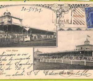 aa5490 - CHILE - Vintage Postcard - Santiago - 1907