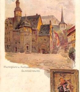 ab9062 - Ansichtskarten  POSTCARD - GERMANY  Deutschland - Blankenburg 1901