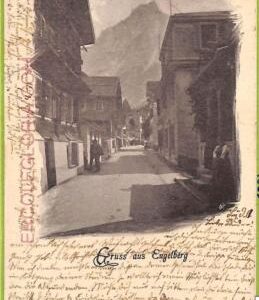 ad4221 - SWITZERLAND - Ansichtskarten VINTAGE POSTCARD-Gruss aus Engelberg-1899
