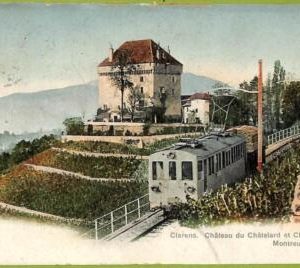 ad4186 - SWITZERLAND Schweitz - Ansichtskarten VINTAGE POSTCARD - Clarens - 1909