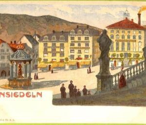 ad4215 - SWITZERLAND Schweitz - Ansichtskarten VINTAGE POSTCARD - Einsiedeln
