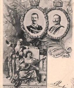 ab9130 - Ansichtskarten  POSTCARD - GERMANY -  Berlin ITALIAN ROYAL VISIT   1903