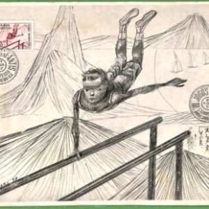 ZA1888 - BRAZIL - Very Large MAXIMUM CARD - 1957 Sports GYMNASTIC