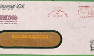 ZA1902 - MEXICO - POSTAL HISTORY - 1968  OLYMPIC Red Mechanical Postmark