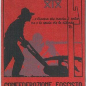 73708 - vintage document  TESSERA D'EPOCA - Confed. LAVORATORI AGRICOLI 1940/1