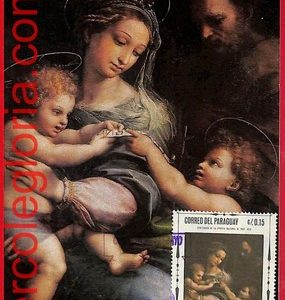 62741 - Paraguay - Postal History - MAXIMUM CARD - Religion - 1968