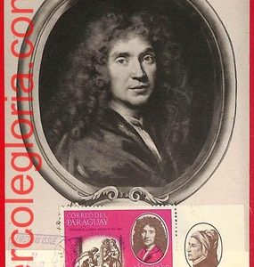 62739 - Paraguay - Postal History - MAXIMUM CARD - Dante Alighieri - 1966