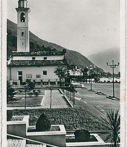 35617  CARTOLINA d'Epoca COMO  - Campione d'Italia 1954