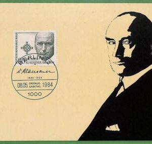 ag7397 - GERMANY Berlin - MAXIMUM CARD - 08.05.1984 - Famous people