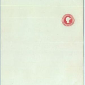 BK0858 - GB - POSTAL HISTORY - STATIONERY : Vertical Laid Paper JOYNSON WMK 1864